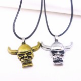 Wholesale - Jewelry Lovers Neckla Created Infinity Chain Pendant Ox-head Couple Necklace 2Pcs Set XL012