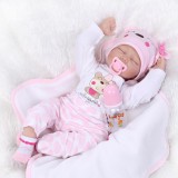 Wholesale - 22" High Simulation Baby Doll Lifelike Realistic Silicone Doll NPK-001
