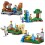 wholesale - 4-In-1 MineCraft Building Kit Blocks Mini Figure Toys Jungle Scene