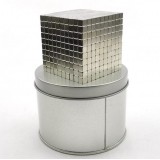 Wholesale - 5MM 1000Pcs Set Magnetic Cubes Buckycubes Neocube Silver