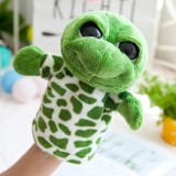wholesale - Nici Cartoon Animal Hand Puppet Plush Toy - Green Tortoise
