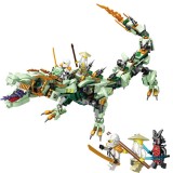 wholesale - Ninjago Green Mech Armor Dragon Building Set Blocks Mini Figure Toys 575Pcs 76053