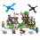 wholesale - MineCraft The Battle Horse Jungle Building Blocks Mini Figure Toys Set 30082