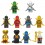 wholesale - 10Pcs Ninjago Minifigures Building Blocks Mini Figure Toys NO.1631
