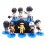 Wholesale - 8Pcs PUBG Game Characters Mini Action Figures Figurines Cake Toppers Decorations PVC Kids Toys 9cm/3.5Inch Tall
