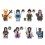 8Pcs Demon Slayer Anime Zenitsu Inosuke Kouzou Minifigures Building Blocks Mini Figure Toys WM6162