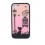 Wholesale - Protective Mobile Case with Cartoon Pattern Covered with High Grade Paper Case for iPhone 4/4S-Pink