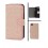 Wholesale - Magic Girl Series Leather Cover Case with Magnet Buckle for iPhone 4/4S-Pink