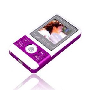 Purple 2GB 1.5 Inch TFT LCD Screen MP3 MP4 Player