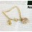 Wholesale - Stylish Bracelet with Diamond High-heeled Shoe & Peach Heart Pendant (TB510)