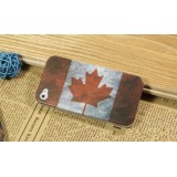 Wholesale - Vintage Style National Flag Pattern Case for iPhone 4/4s