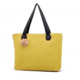 Wholesale - Sweety Flower Leisure Knitted Shoulder Bag