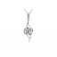 Angel Wing Shaped Cupronickel Pendent