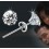 Classic Style Zircons Silver Plating Earring