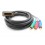 Wholesale - DVI-I to 3 RCA Component RGB Cable M/M