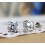 Wholesale - Cute Square Designed Silver Plating Earring