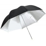 Wholesale - 36" 94CM Photography Photo Umbrella Silver Black Reflective Umbrella For Studio 
