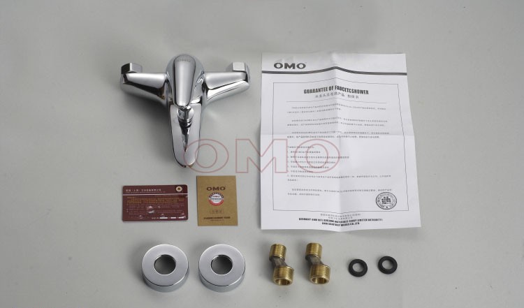 OMO All Brass Single Handle Tub Faucet with Valve and Water Outlet B-85008CP