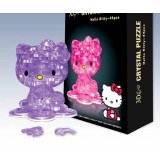wholesale - Hello Kitty 3D Crystal Jigsaw Puzzle 44Pcs
