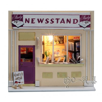 https://www.orientmoon.com/61746-thickbox/13510-newsstand-wooden-diy-handmade-assembly-mini-house.jpg
