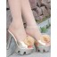Comfort Flora Decor Chunky Heel Sandals