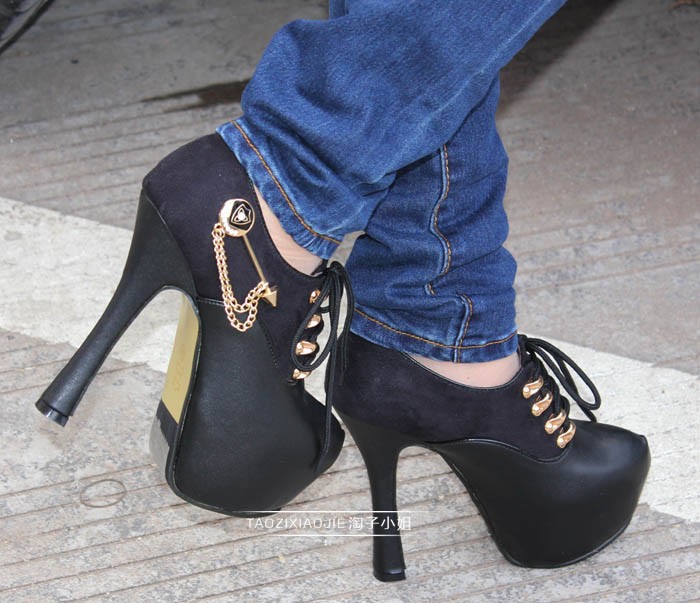 Leatherette Stilette Heel Sandals