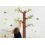 LEMON TREE Removable Wall Stickers Height Measure Cartoon Tree for Children Room 39*69 in