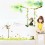 LEMON TREE Removable Wall Stickers Swing Girl for Children Room 39*35 in
