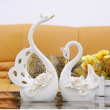 Wholesale - Creative Ceramic Swan Shaped Craft for Home Decoration
