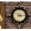 Wholesale - Vintage Iron Clock Pattern Family Artware 