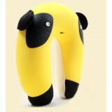 Wholesale - Comfort Foam Particles U Neck Travel Pillow Cute Cartoon Pattern - Yellow Panda