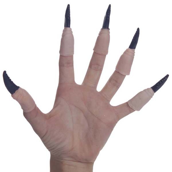 Creative Holloween Trick Toy Witch Nail Wrap 10PCs/Lot