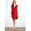 Wholesale - Red V-neck Bride/Bridesmaid Dress Evening Dress KM131