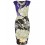 Wholesale - AS  Heaps Collar Flower Painting Slim Dress Evening Dress