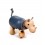 Wholesale - Cute & Novel Wooden Australia Animal Puppet Farm Series - Rhinoceros