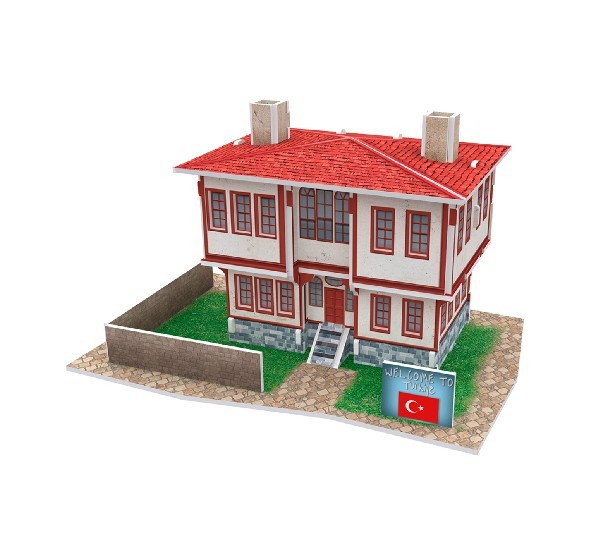 Creative DIY 3D Jigsaw Puzzle Model World Series - Turkey House 1