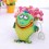 Wholesale - Fat Cat Squeaking Cat Toy Pet Toy Chewing Toy -- Green Bird