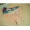 Lady Middle Waist Solid Color Emboidery Underwear (849K)