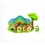 Wholesale - DIY Wooden 3D Jigsaw Puzzle Model Colorful House F107