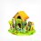 Wholesale - DIY Wooden 3D Jigsaw Puzzle Model Colorful House F103