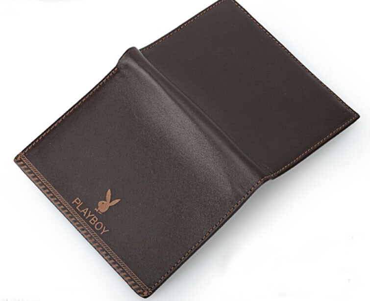 Playboy Men's Short Leather Wallet Purse Notecase PAA0022-11