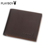Wholesale - Playboy Men's Short Leather Wallet Purse Notecase PAA0133-11