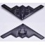 Diecast Metal Fighter Plane Model Aircraft Model with Sound & Light Effect Northrop B-2