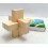 wholesale - Kongming Lock Interlocked Toy 6 Pieces of Wood Stick Children Educational Toy